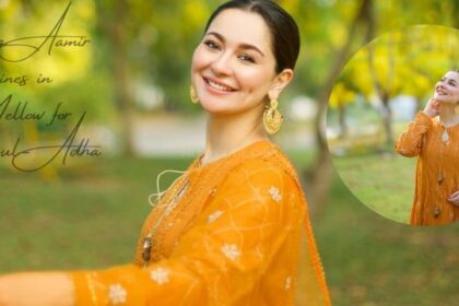 Hania Aamir Shines in Yellow for Eid-ul-Adha
