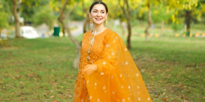 Hania Aamir shine in yellow
