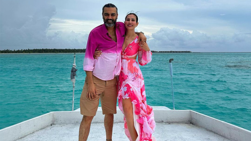 Sonnalli Seygall and Ashesh Sajnani Maldives Honeymoon Pics