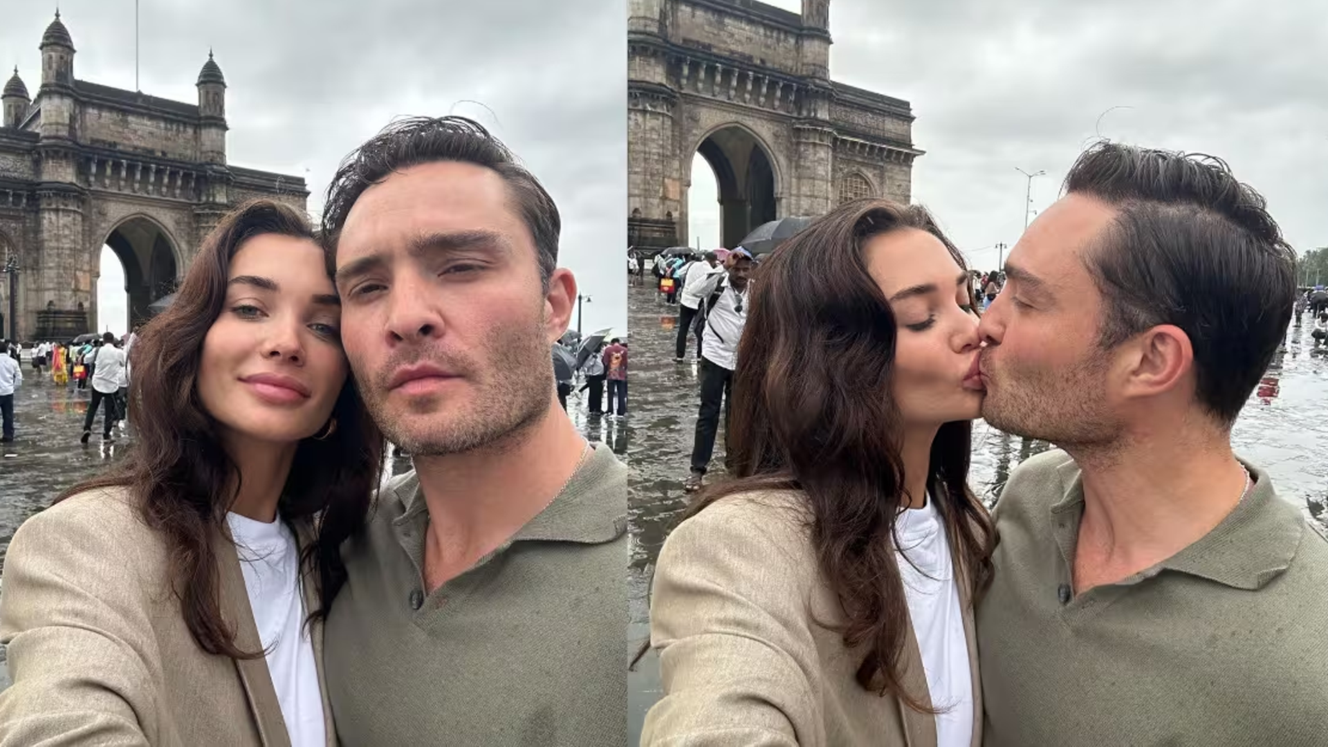 Amy Jackson and Ed Westwick relationship