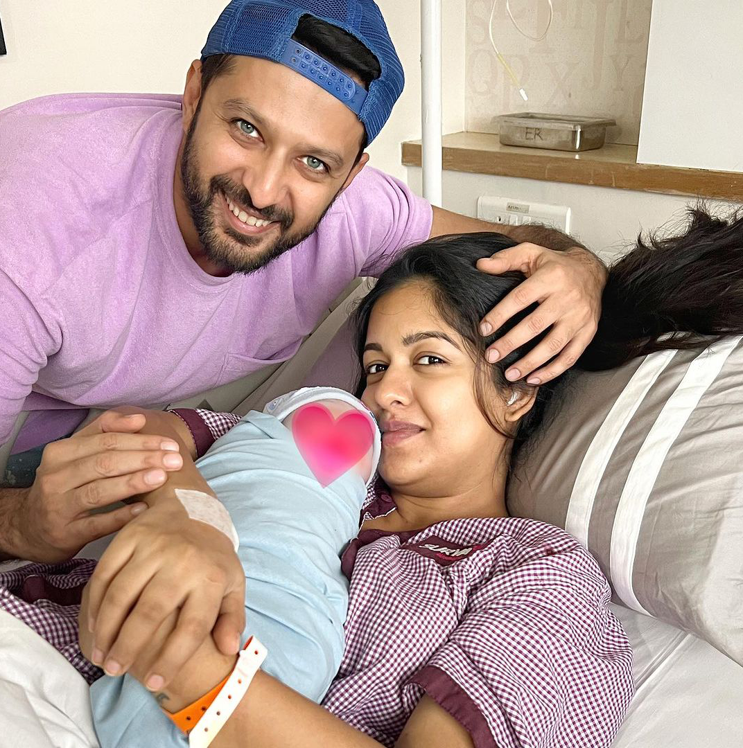 Vatsal Sheth And Ishita Dutta Shares first glimpse of newborn